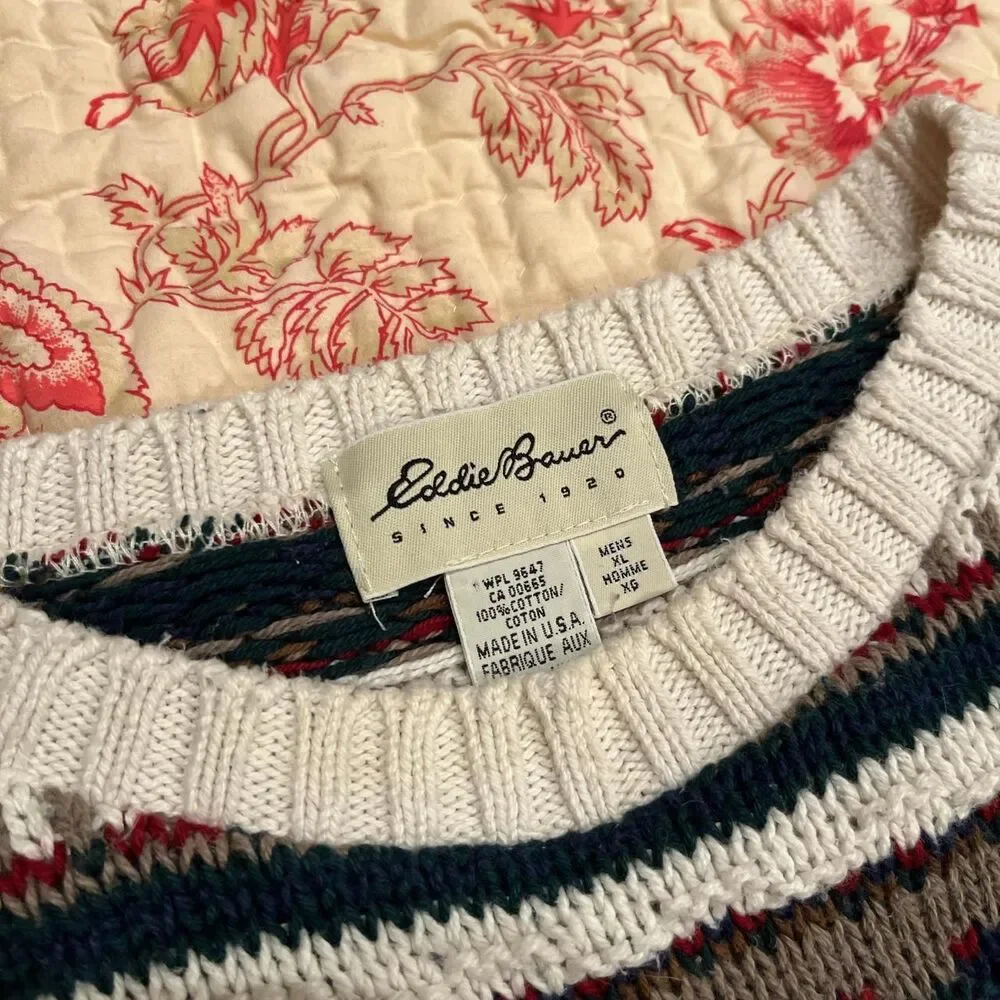 Eddie-bauer Men's multi Jumper - Picture 4 of 4